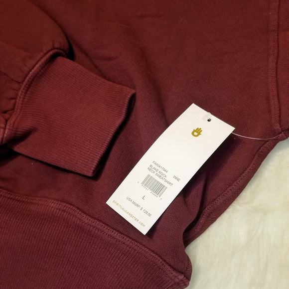 SPIRITUAL GANGSTER Blake Mock Neck Crop Sweatshirt - Picture 7 of 14